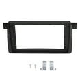 thumbnail image 2 of Fascia Trim, 9in CD Panel ABS Plastic  For Car Modification Replacement For 3 E46 1998-2005, 2 of 8