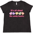 thumbnail image 3 of Inktastic Candy Hearts Ii Women's Plus Size T-Shirt, 3 of 5