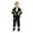 Black, variant on Aeromax Jr. Child Fire Fighter Bunker Gear, Black, Boys Costume