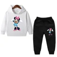 thumbnail image 3 of Traje de primavera y otoño para niñas de Disney, ropa para niñas pequeñas, sudaderas con capucha y pantalones deportivos, conjuntos de 2 piezas, chándal de moda para niños pequeños, 3 of 5