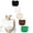 Black White Beige Brown Green, variant on 5Pcs Women's Wearable Mock Camisole Bra Insert Overlay Modesty Panel Vest Multiple Colors Available