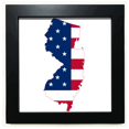 thumbnail image 1 of Cadre Photo Carré Noir New Jersey pour Mur Ou Table, 1 of 3
