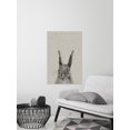 thumbnail image 6 of Grey Rabbit III Painting Print on Wrapped Canvas, 6 of 7