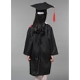 thumbnail image 3 of Miangastore 1 Ensemble Robe de Collation des Grades pour Enfants Robe de Cape Costumes Cosplay pour Enfants (Col Rouge avec 130cm), 3 of 8