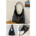 thumbnail image 5 of LAVA Women's Slouchy PU Leather Tote Bag, Large Capacity Shoulder Bag for Work & Daily Travel, 5 of 7