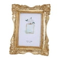 thumbnail image 1 of simhoa European Picture Frame Portable Household for Wedding Tabletop Golden, 1 of 8