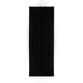 thumbnail image 4 of Darcy Rod Pocket Light Filtering Door Panel with Tieback - 54" x 72" - Black, 4 of 9