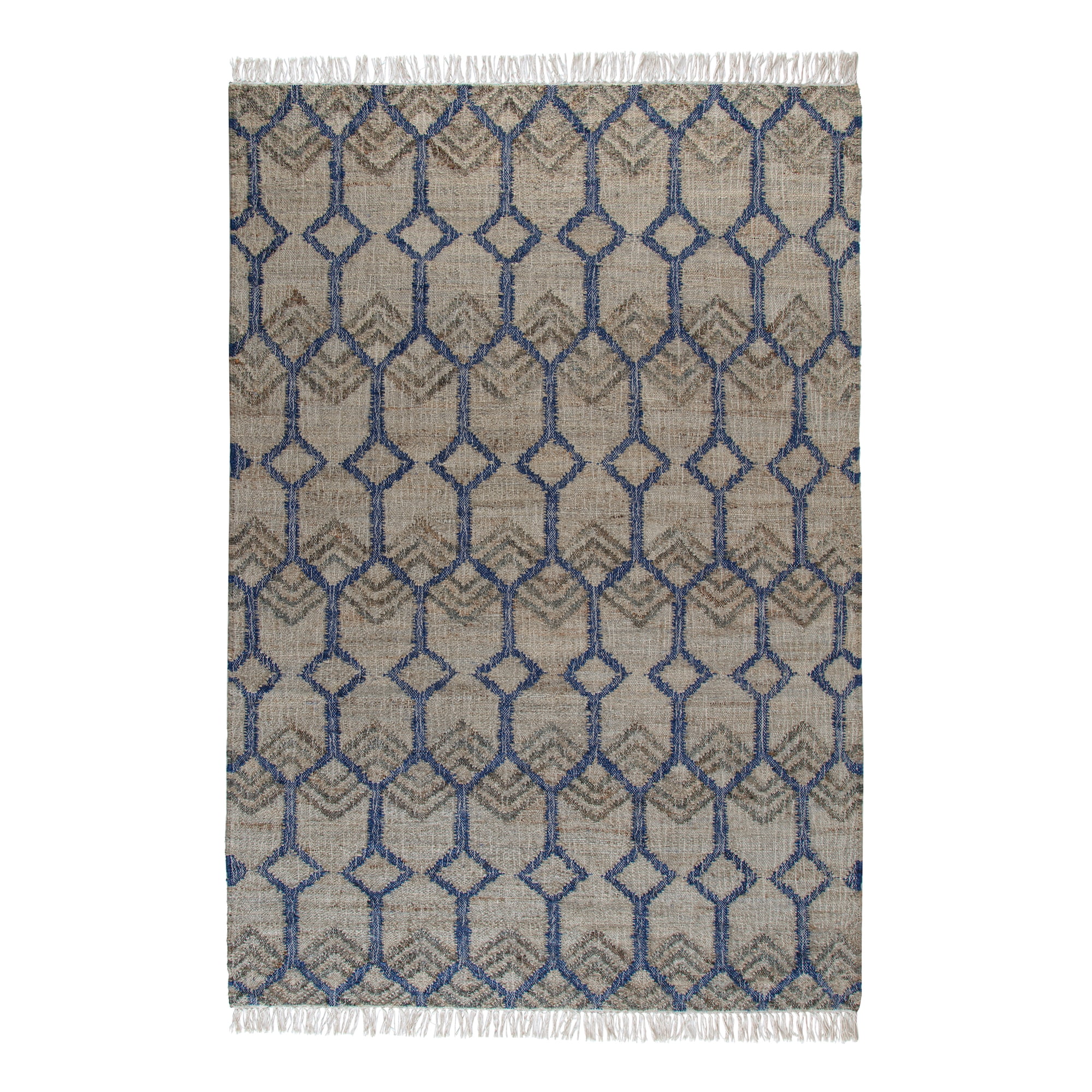 Anji Mountain Bohemian Hand-Made Area Rug, 48 in x 72 in