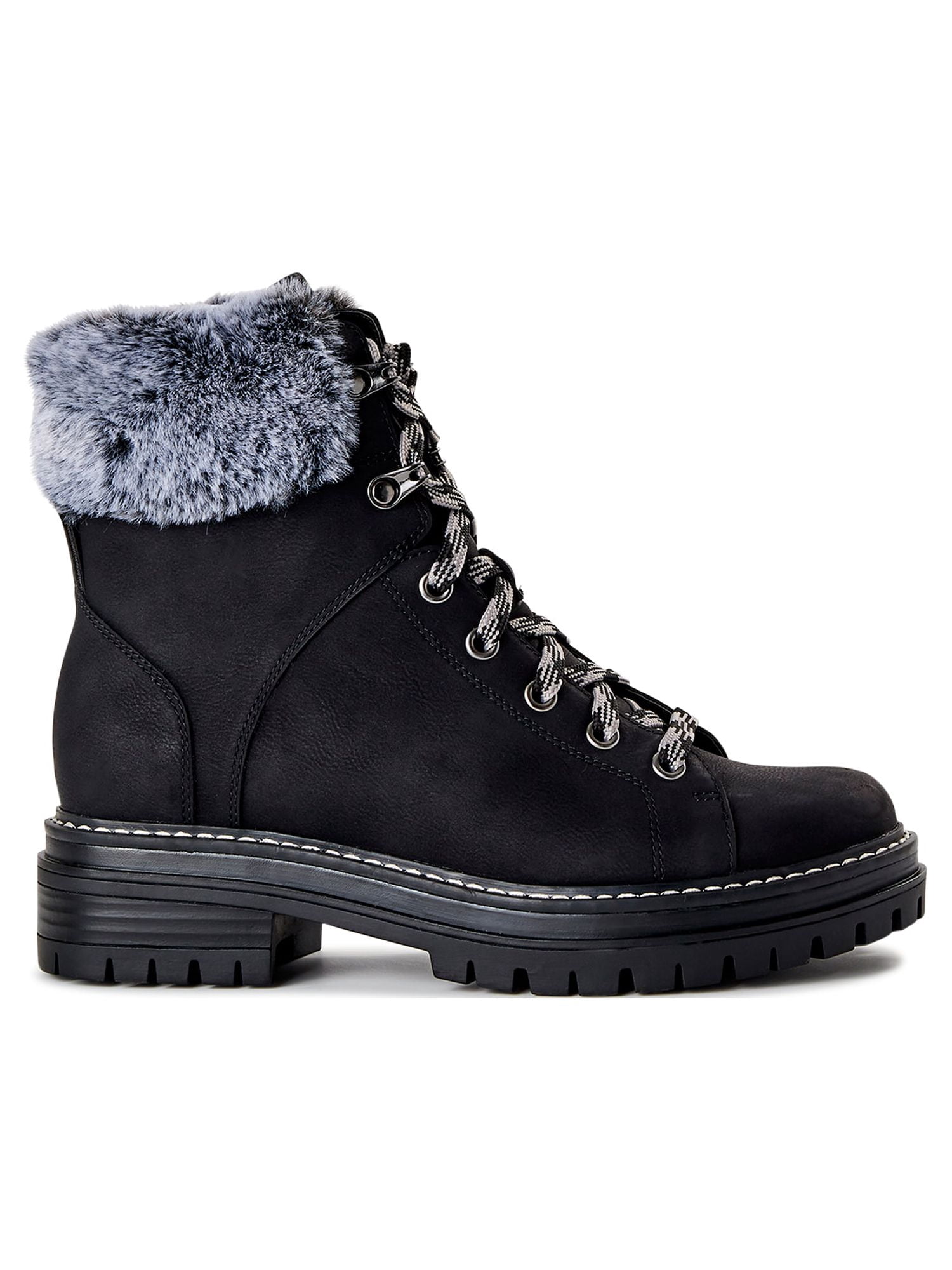 Time and Tru Women's Hiker Boot (Wide Width Available)