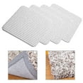 thumbnail image 3 of Chendee 4 Pcs Tapis Antidérapants Lavables pour Maison Tapis Anti-Frisottis, 3 of 9