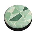 thumbnail image 3 of Multi-Size Car Tire Dust Cover Sunscreen, Corrosion, Dust And Water Keep Spare Tires Clean Palegreen Geometric Lines_2 14 Inch, 3 of 8