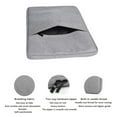 thumbnail image 5 of Laptop Bag Sleeve for 11 12 13.3 14 15.6 17.3 Inch Computer Case for MacBook Air 13 Case for Xiaomi Lenovo Dell Asus Waterproof  Bag (black,For 11 inch), 5 of 7