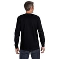 thumbnail image 2 of Gildan Heavy Cotton 5.3 oz. Long-Sleeve Men T-Shirt Black 2X-Large, 2 of 3