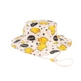 thumbnail image 3 of Gorro de pescador de algodón multicolor con estampado de dibujos animados para niños, gorro de lavabo de tamaño pequeño, gorro de primavera y otoño para niños, 3 of 6