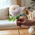 thumbnail image 4 of Artificial, Rosa única, Rosa de Simulación, Rosa de Largo, Flor para Esposa, Novia, Hija, Cumpleaños Del Día de San Valentín, 4 of 6
