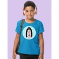 thumbnail image 2 of Flower Kokeshi Doll T-Shirt Juniors -Image by Shutterstock,  Large, 2 of 4