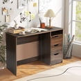 thumbnail image 4 of Escritorio de ordenador con 3 cajones, Marron FurnitureR BAAL BEECH A, 4 of 5