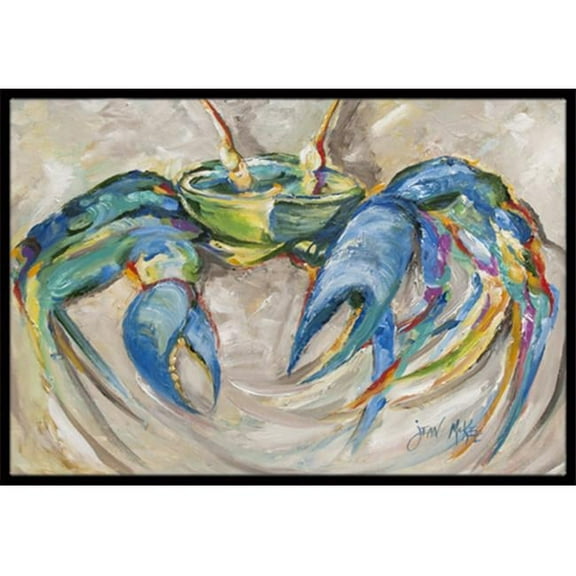 Carolines Treasures  Blue Crab Indoor & Outdoor Mat, 24 x 36 in.