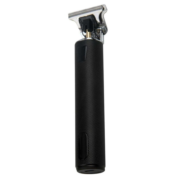 , USB Rechargeable Hair Electric Beard for Men Family, Professional Haircut Machine LED Display 4 Guide Combs - Black