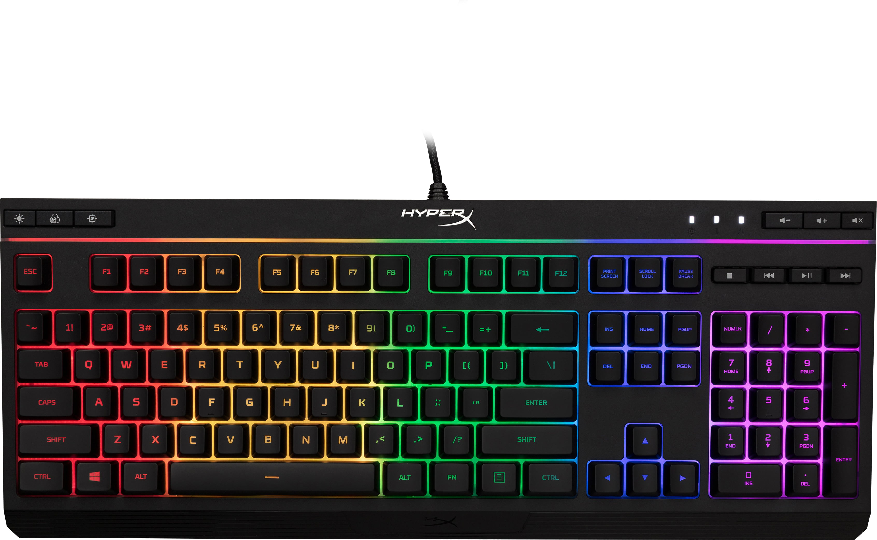 HyperX Alloy Core RGB Wired Gaming Membrane Keyboard with RGB Lighting 