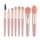 thumbnail image 2 of Pinceles de maquillaje con mango de plástico Polvo impermeable Fundación Maquillaje Ojo Sombra Set Soft Cepillo Profesional Herramientas Naranja Tipo 2 Paquete de 8 Advancent CE001702-04, 2 of 7