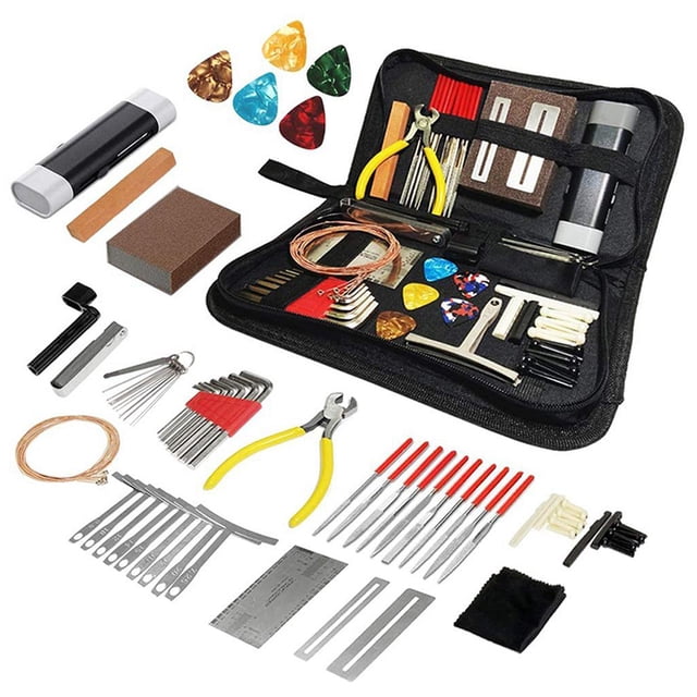 de Herramientas de Reparación de Guitarra Accesorios de Mantenimiento de shamjiam mantenimiento de reparación de cuerdas