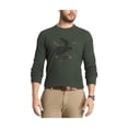 thumbnail image 1 of GH Bass & Co. Suéter térmico para hombre al aire libre Crew, verde, XL, 1 of 2