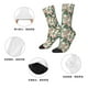 thumbnail image 5 of Fotbe Palm Trees and Tropical Calcetas Largas con Estampado para Hombre y Mujer – Calcetas de Compresión Transpirables y Elásticas, Viajar y Uso Diario Talla 5-11, 5 of 6