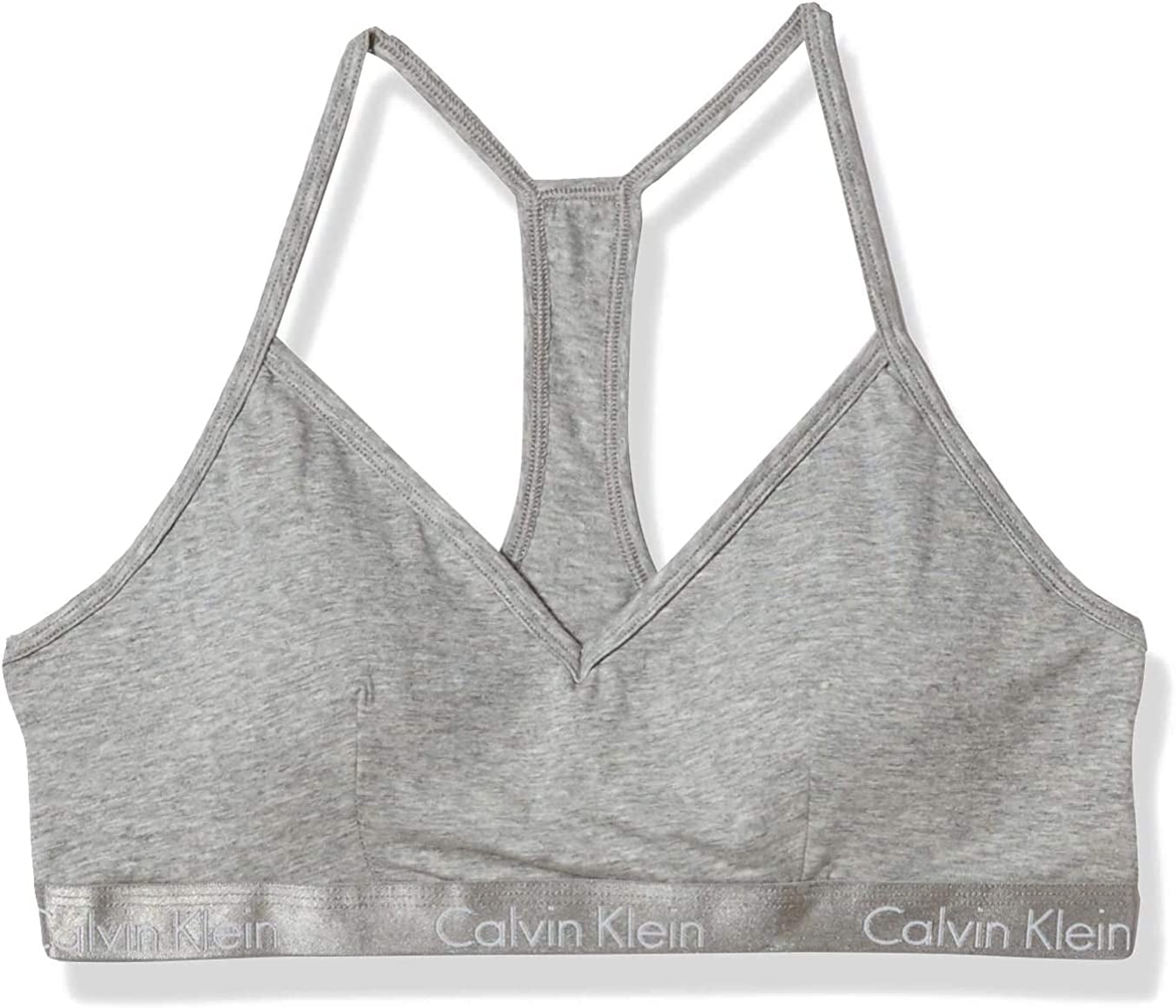 Calvin Klein Women's Motive Cotton Lightly Lined Bralette Bra - Walmart.com