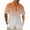 Orange, variant on IYTR Men's Casual Button Down Shirts Summer Hawaiian Beach Shirt Gradient Color Lapel Comfy Shirts Tee Blouses Gray M