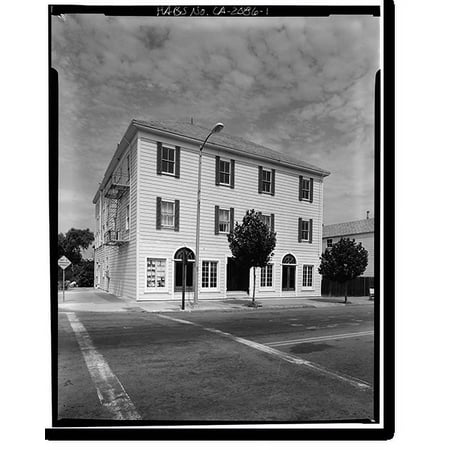 Historic Print, Union Hotel, 401-05 First Street, Benicia, Solano County, CA, 16" x 20"