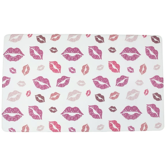 Northlight 29.5" Lips Valentine's Day Kitchen Comfort Mat