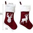 thumbnail image 2 of Calcetines Navideños KAIYANG 2 Piezas Forma de Caramelo Decoración de Navidad, 2 of 5