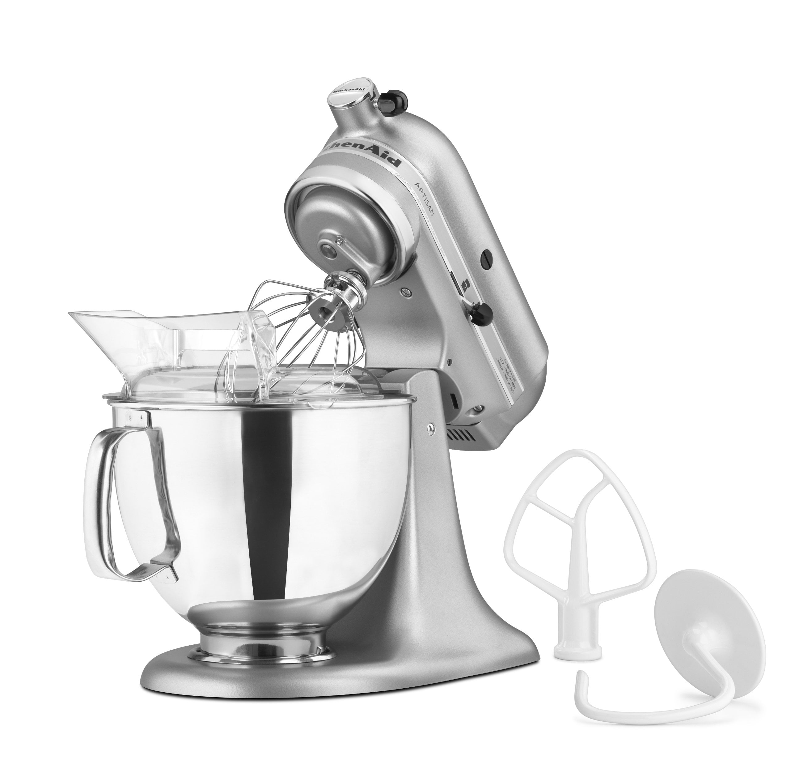 Artisan® Series 5 Quart Tilt-Head Stand Mixer with Premium Accessory Pack  Pistachio KSM195PSPT