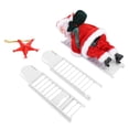 thumbnail image 1 of Decoración del árbol de Navidad, Suministros de decoración navideña Muñeca eléctrica de Papá Noel Escalera de escalada eléctrica Los mejores materiales, 1 of 8