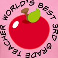 thumbnail image 3 of CafePress - World's Best 3Rd Grade Teacher Gif T Shirt - Women's Traditional Fit Dark T-Shirt, 3 of 4