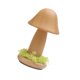 thumbnail image 5 of Lámpara de madera con forma de hongo, luz de noche, adorno estético creativo para escritorio, lámpara de mesita de noche para decoración de dormitorio S Luz cálida, 5 of 10