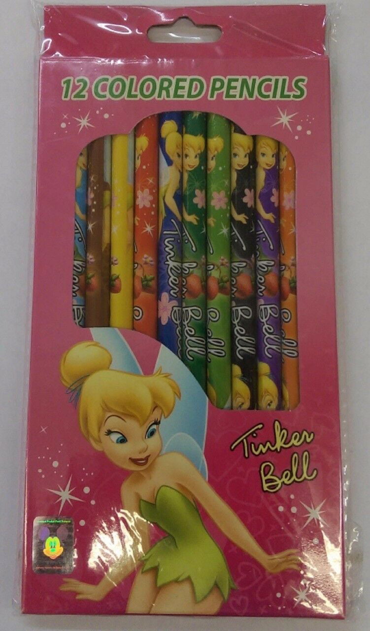 10 PC DISNEY STATIONARY SET NOTE PAPER ENVELOPS MARKER TINKERBELL TINK A TUDE 