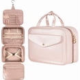 thumbnail image 1 of Cosmetic bag, hanging cosmetic bag for women, large waterproof cosmetic bag, organizer, with elastic, for, 1 of 5