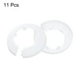 thumbnail image 3 of 11PCS Pipe Cover Decor 2in/50mm Flange Pipe Cover Decor PP Plastic, White, 3 of 6