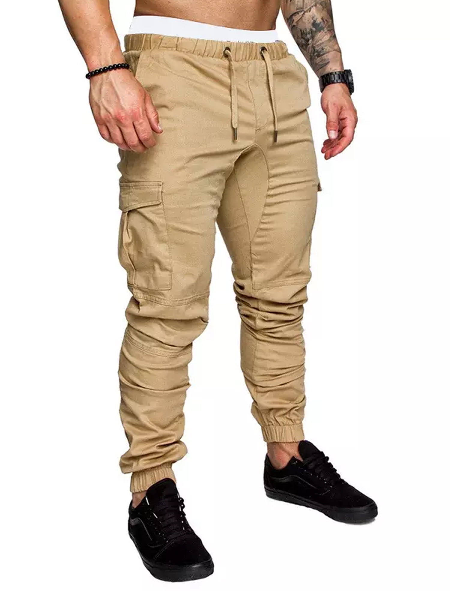 slim fit stretch trousers