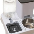 thumbnail image 6 of Bothyi Automatic Cat Feeder Food and Water Supply Detachable for s Dogs Travel gray white, 6 of 8