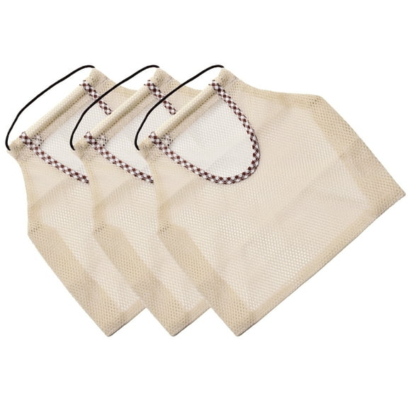 3pcs Hanging Mesh Bags Fruit Mesh Bags Onion Mesh Bags Garlic Hanging Pouches