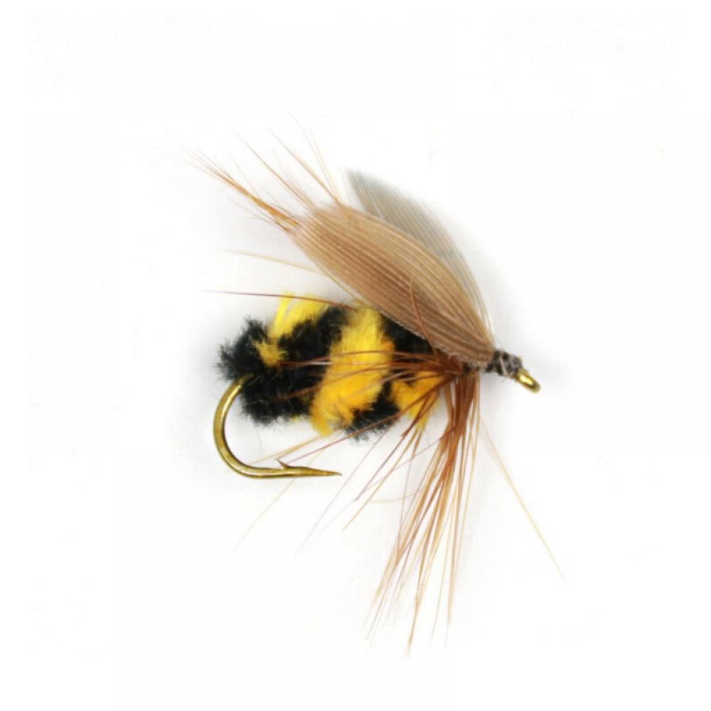 Fly Fishing Lures Bee Flies Fishing Kit Dry Flies Kit Insect Lures