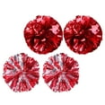 thumbnail image 3 of MasteelfCA 4pcs Creative Cheerleader Pom Poms Cheering Pompoms Cheerleading Props, 3 of 6