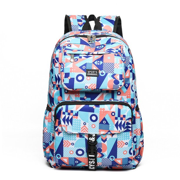 1 6 Grade Kids School bag Teenager Girls Print School Backpacks