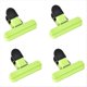 thumbnail image 1 of 4 Pinzas Fijas para Conservación de Alimentos y A Prueba de Humedad - Pinza Mejorada para Almacenamiento de Alimentos, Color Verde Pequeño, 1 of 5