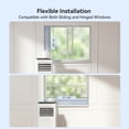 thumbnail image 5 of Ekojuce 8000 BTU Portable Air Conditioner ,Portable Ac Unit up to 550 Sq,White, 5 of 9