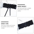 thumbnail image 5 of PAMINGONO Women Wide Belt in Black Lace 1Pack Adjustable for Banquet and Party Attire, 5 of 8