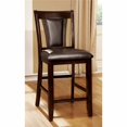 thumbnail image 1 of Brent II Contemporary Counter Height Chair, Dark Cherry & Brown - Set of 2, 1 of 1